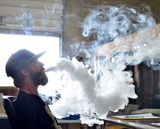 vaper exhaling dense cloud, thick vape vapor, satisfying vape clouds - Cloud-chasing - Wikiwand