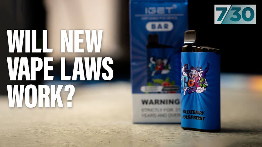 vaping Australia news headlines confusion, Australian vape laws, question mark vape - Changes in vaping laws causing confusion - ABC News