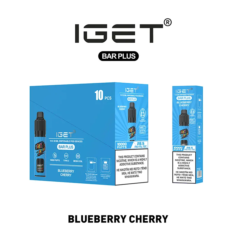 IGET Bar Plus S3 rechargeable base, replaceable vape pod, modular vaping system, vape components - IGET Bar Plus Device 3.0 BASE rechargeable device - SINGLE UNIT ...