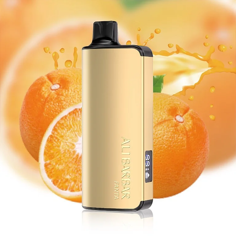 California Sunset vape flavor, tropical fruit punch illustration, citrus and summer cocktail vape - ALIBARBAR INGOT California Sunset 9000 Puffs - Vapes shop | Vape ...