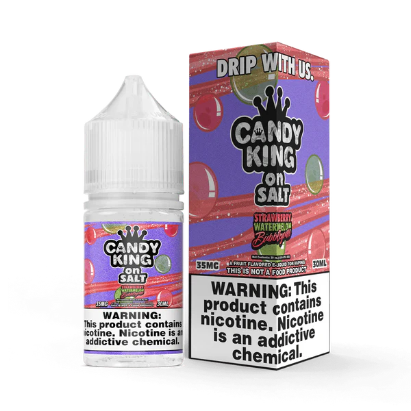 UMIN SLICK PLUS 10000 Watermelon Bubblegum vape, watermelon slices, bubblegum candy - Strawberry Watermelon Bubblegum SALT - Candy King - Salt Nicotine ...