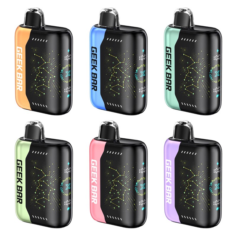 UMIN Geek Bar Pulse X 25000 Disposable Vape product image, high-capacity disposable vape with screen, advanced vape technology - Geek Bar Pulse X 25K Disposable Vape | Vapesourcing
