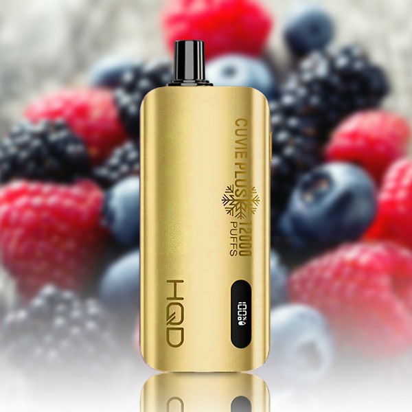 UMIN SLICK PLUS Mixed Berries vape, mixed berry flavored vape, fruit blend disposable vape - HQD Cuvie Slick Plus 12000 Puffs Mixed Berry | VAPE WAREHOUSE