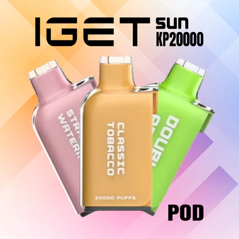 IGET vape pod flavor assortment, sweet icy vape flavors, variety of vape pods - IGET Vapes: KP10000 & KP20000 with 20,000 Puffs