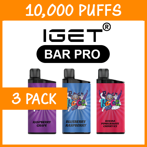 IGET BAR PRO road trip Australia, disposable vape travel, vape in car Sydney to Byron - 3 PACK – IGET BAR PRO – 10000 PUFFS – Just Vapes
