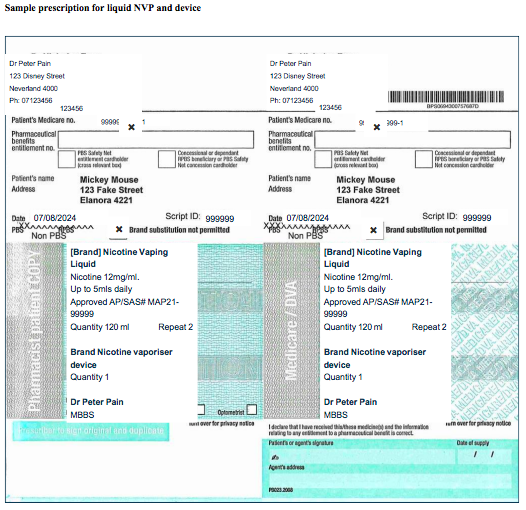 doctor vape prescription Australia, GP consultation vaping cessation, medical script for nicotine e-liquid - New smoking and vaping guidelines for GPs - Medical Republic