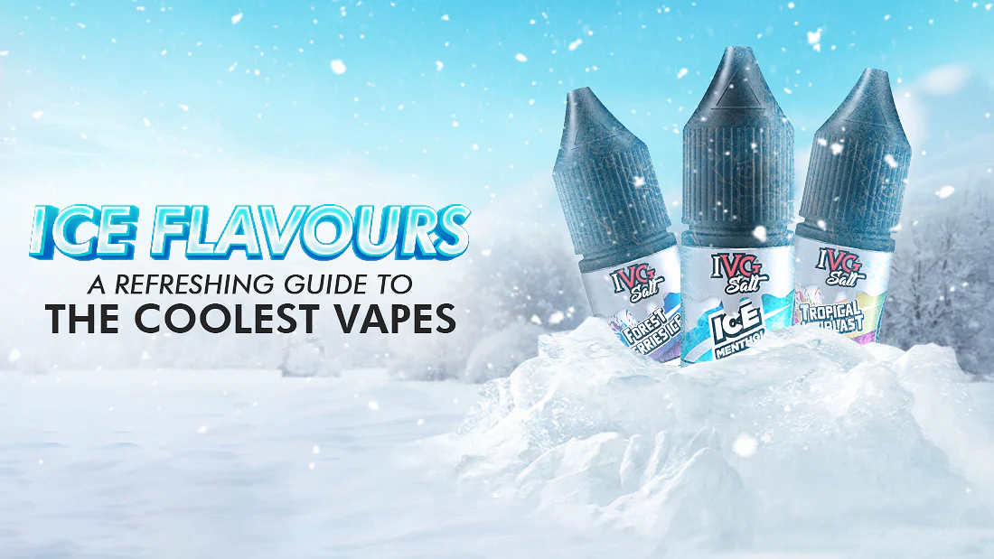 Icy vape Australia trend snowflake, frosty vape flavors Australian climate, menthol cooling effect vaping - Chill Out with