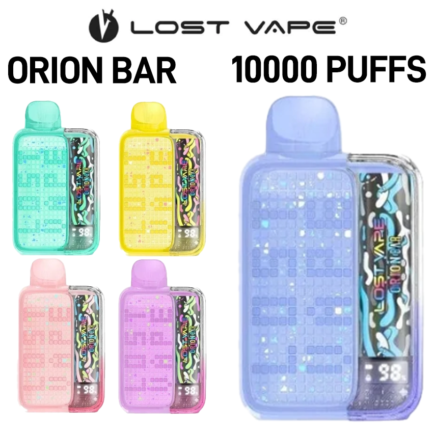 UMIN SLICK PLUS 10000 sleek design, disposable vape LED display, smart vape features, pocket friendly vape - LOST VAPE ORION BAR 20ML 10000 PUFFS RECHARGEABLE DISPOSABLE VAPE ...