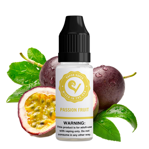 passion fruit vape flavour, sliced passion fruit with vape, tropical passionfruit e-liquid, trending vape flavour passion fruit - Passion Fruit Premix E-Liquid – Vapor Vapes