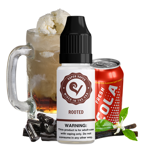 cola vape flavour, root beer vape juice, fizzy drink vape, cola soda and vape device - Rooted Premix E-Liquid – Vapor Vapes