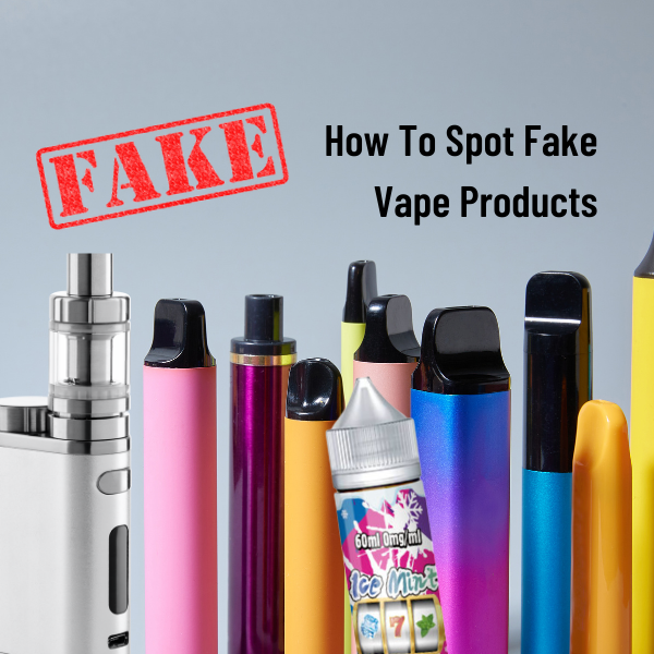 Counterfeit vape packaging, fake IGET device, genuine vs clone disposable vape, illegal vape market, vape quality control - How to Spot Fake Vape Products – Devices, and Accessories