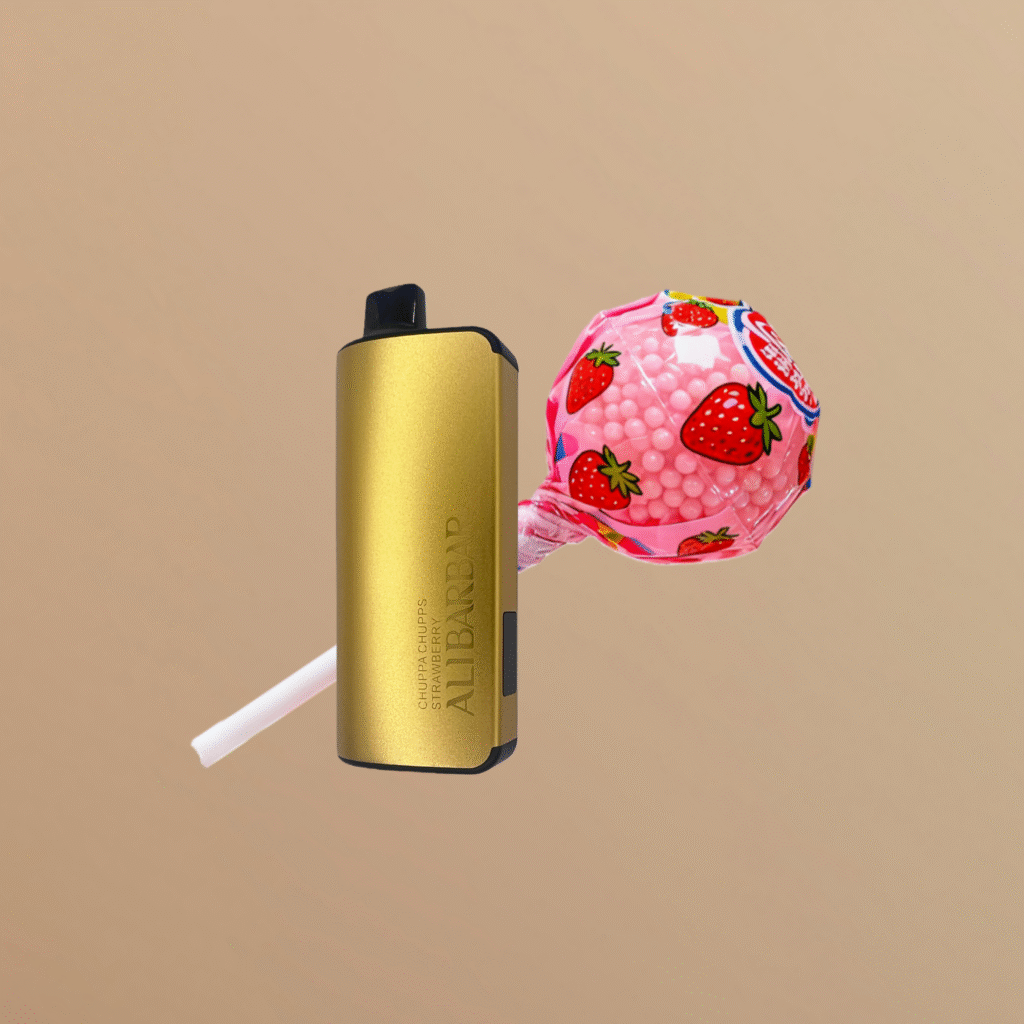 Alibarbar disposable vape, Chupa Chups Strawberry flavor vape, Skittles Rainbow Candy vape, nostalgic candy vape flavors - Alibarbar Ingot 9000 Vape Flavours: Chupa Chups & Skittles AU
