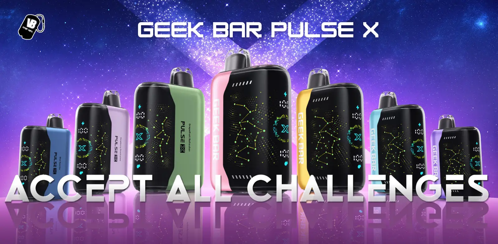 UMIN Pulse X 3D curved screen vape display, disposable vape battery and e-liquid monitor, high-tech vape screen interface - Geek Bar Pulse X 25K Puffs Disposable Vape | VAPORBOSS