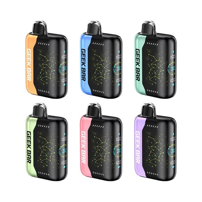Geek Bar Pulse X 25000 disposable vape 3D screen, vape with starry sky display, extreme puff disposable vape - Geek Bar Pulse X 25K Disposable Vape | Geek Bar Pulse 15 Flavors