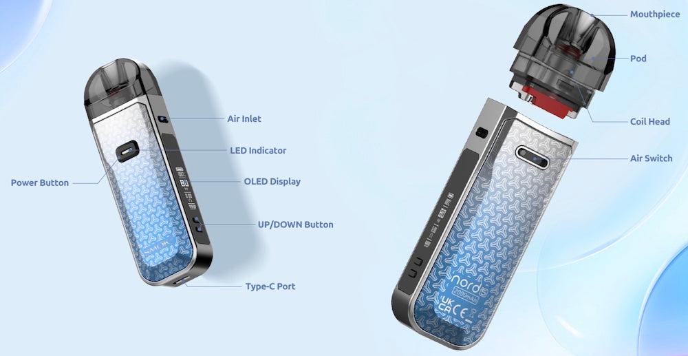 vape device flavor vaporization technology, e-liquid flavor hardware interaction diagram, pod system vs high wattage mod flavor difference - Pod Mod vs. Vape Mod: What