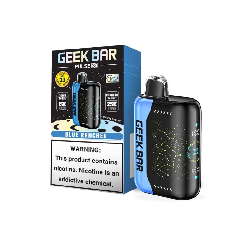 Geek Bar Pulse X 25000 disposable vape, futuristic tech vape device, premium smart vape - Geek Bar Pulse X 25K - <img src=