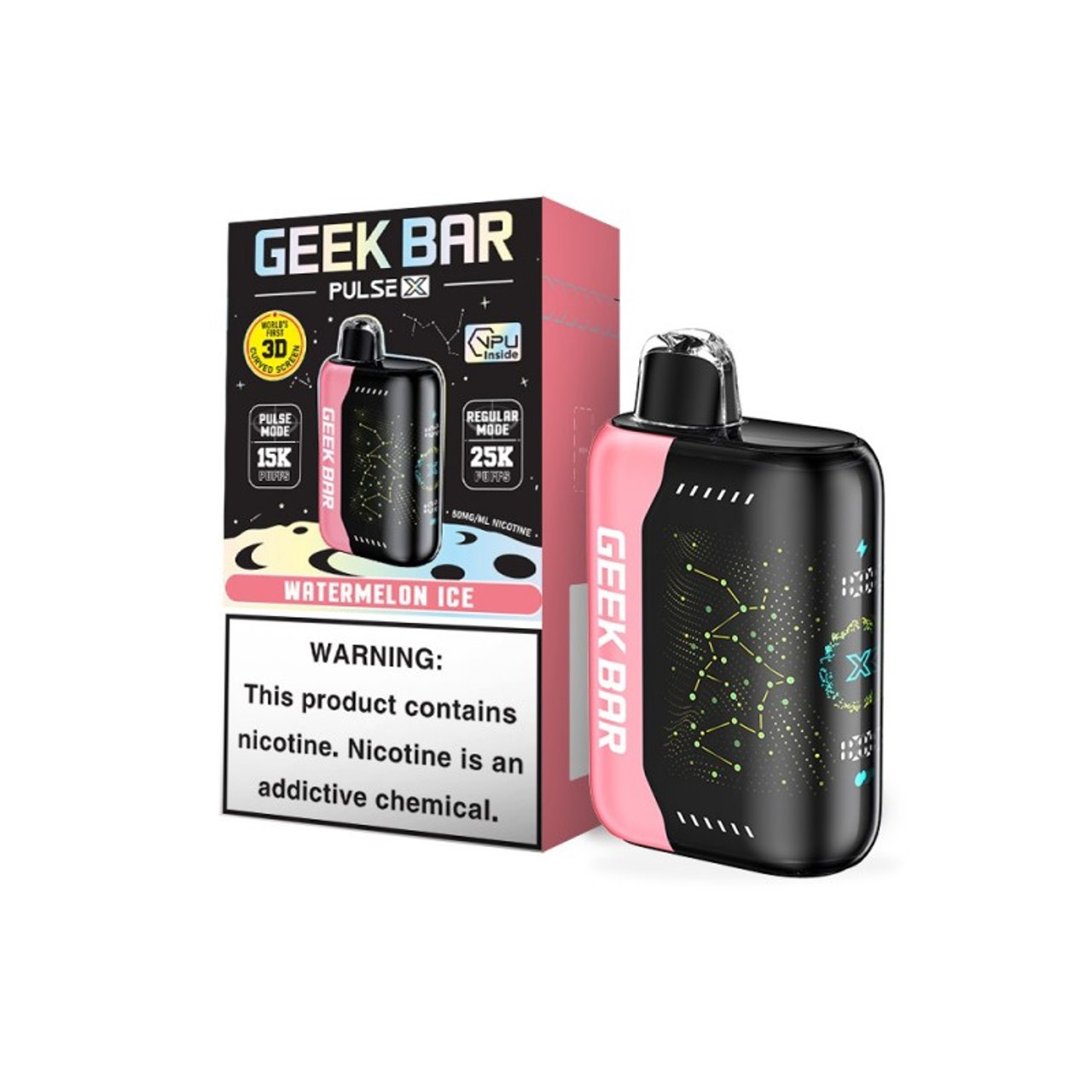 Geek Bar Pulse X 25000 Pulse Mode massive vapor clouds - Geek Bar Pulse X 25K - <img src=