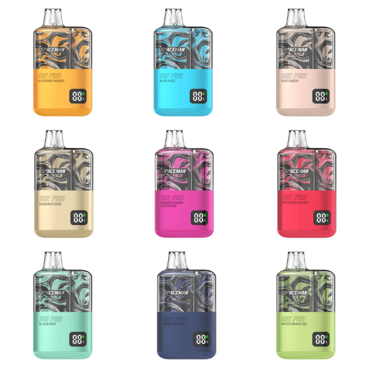 Umin Slink Plus 10K Classic Tobacco vape, disposable vape tobacco flavor, clean tobacco vape, traditional vape experience - SMOK Spaceman 10K Pro Disposable — eJuiceDirect
