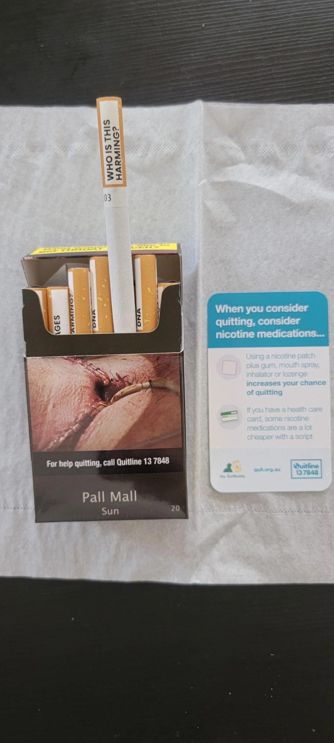 Australian servo checkout, expensive cigarettes, high price display, smoker paying Australia - The most expensive and heavily regulated cigarette pack in the ...