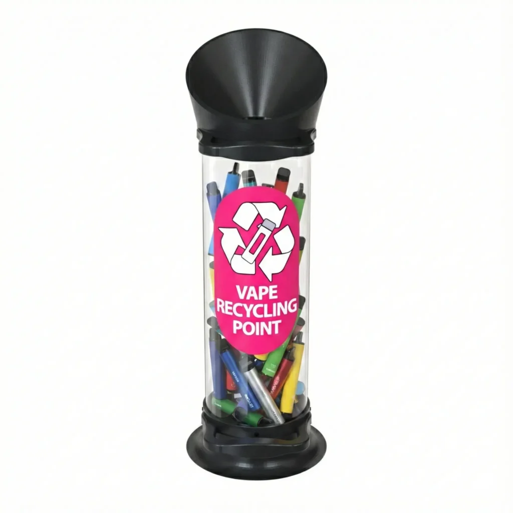 10l vape collection bin front