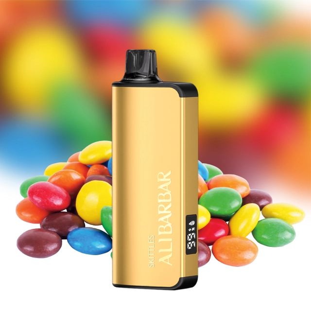 Alibarbar Ingot Skittles vape, disposable vape candy flavor, colorful Skittles bag - Ingot 9000 Alibarbar Buy ALIBARBAR INGOT – 3 PACK- 9000 PUFFS ...