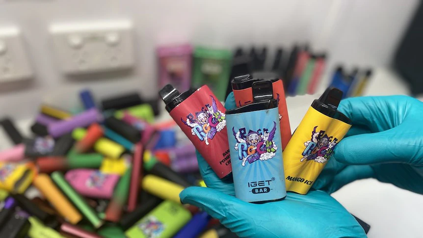 e-waste recycling disposable vape, electronic cigarette safe disposal point, vape recycling Australia - Growing volume of vape waste a challenge with recycling costly and ...