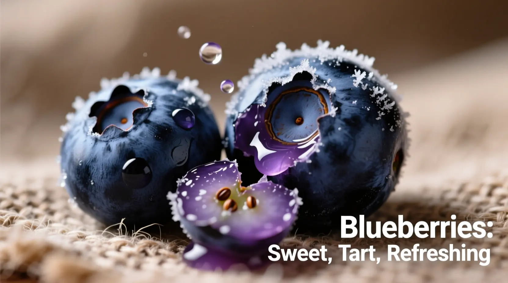 sweet blueberry vs tart blueberry comparison, contrasting berry flavors, flavor profiles graphic, blueberry spectrum - Blueberry Taste Profile: Sweet-Tart Flavor Explained