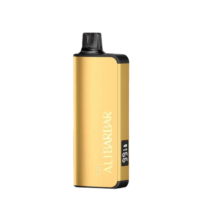 Alibarbar INGOT 9000 smart screen vape, smart disposable vape with display, metallic vape design - Alibarbar Ingot 9000 Review Of Puff Disposable Vape - 420 Vape ...
