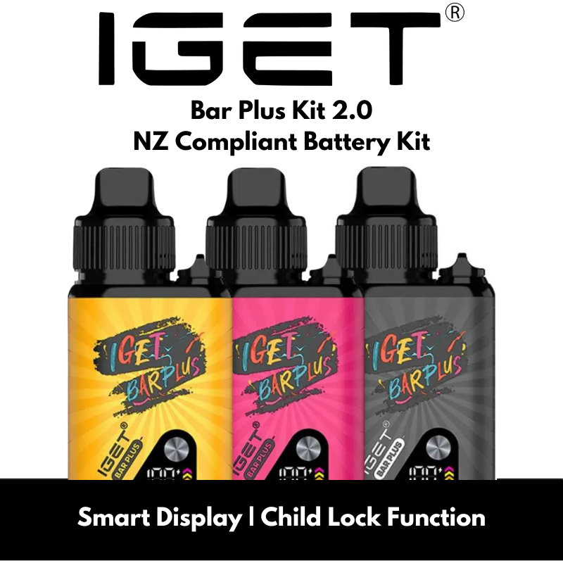 IGET - IGET - Bar Plus Disposable 2.0 - Vape Kit - 6000 Puffs - 20mg ...