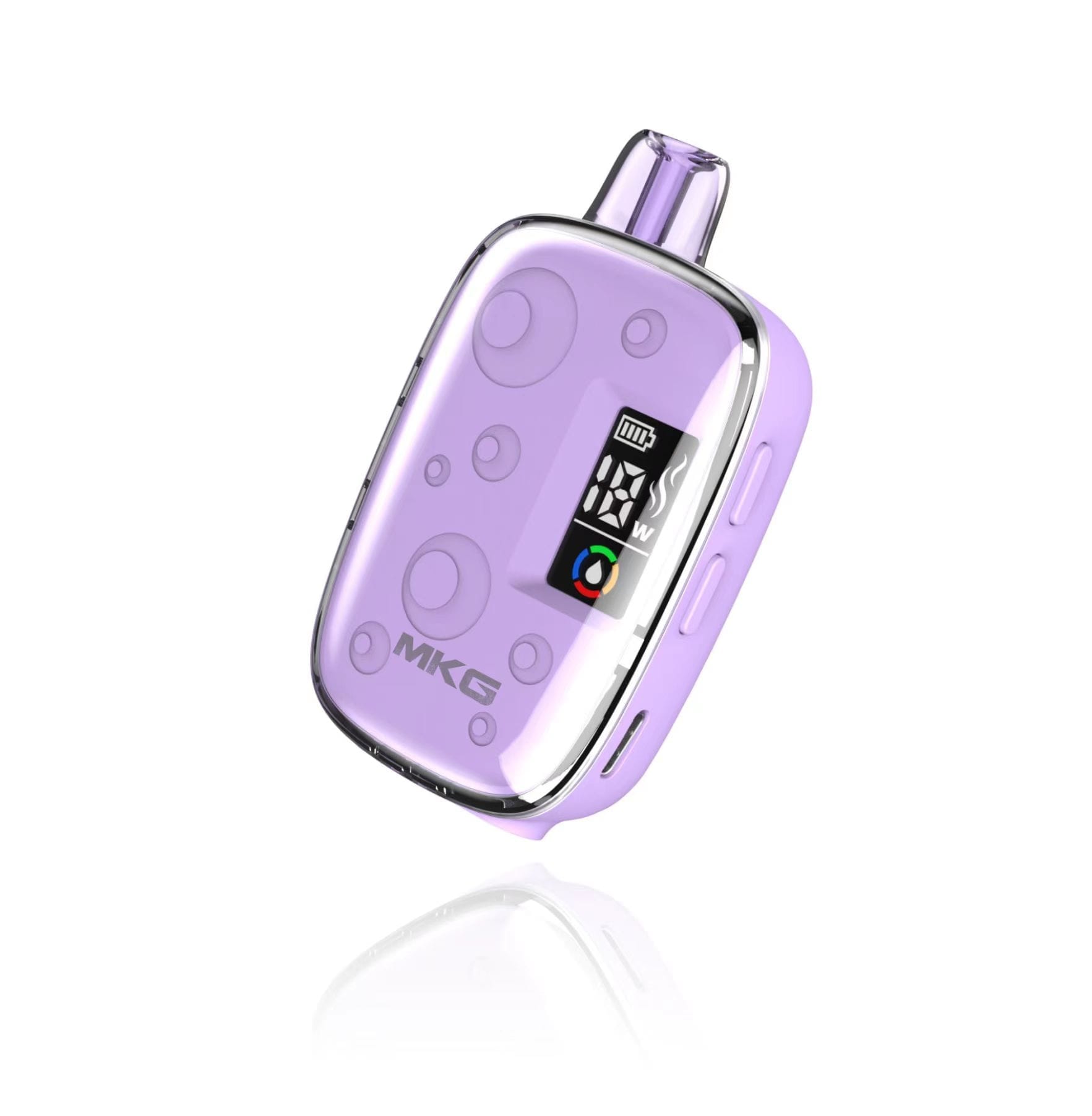 vape with LED display, smart disposable vape screen, vape juice level indicator, battery life display vape - MKG Vape Digital Display TFT LCD Animation Screen Flash 15ml ...