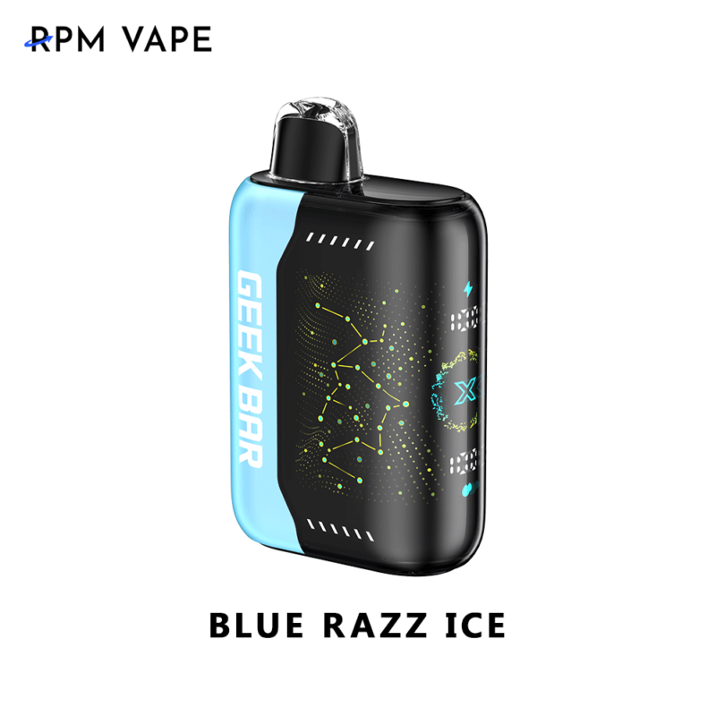 UMIN Geek Bar Pulse X 25000 vape, high capacity vape, futuristic vape design screen - Geek Bar Pulse X 25000 Puffs 25K Disposable Vape - RPM VAPE