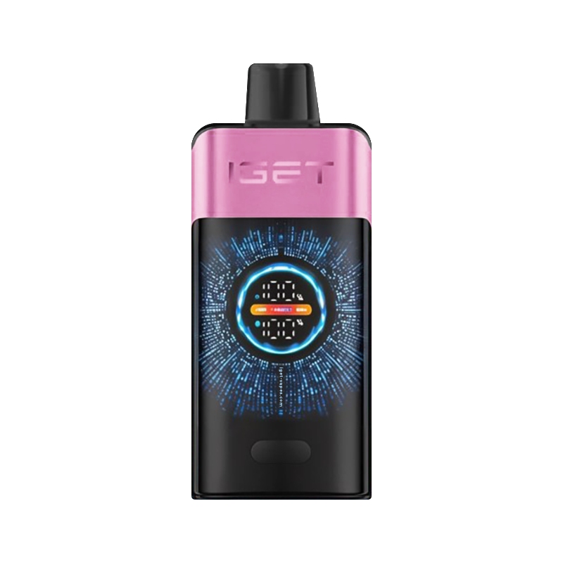 IGET ONE 12000 disposable vape close-up, reliable vape design, long-lasting cylindrical vape - IGET ONE 12000 puffs Disposable VapeCHERRY MONSTER