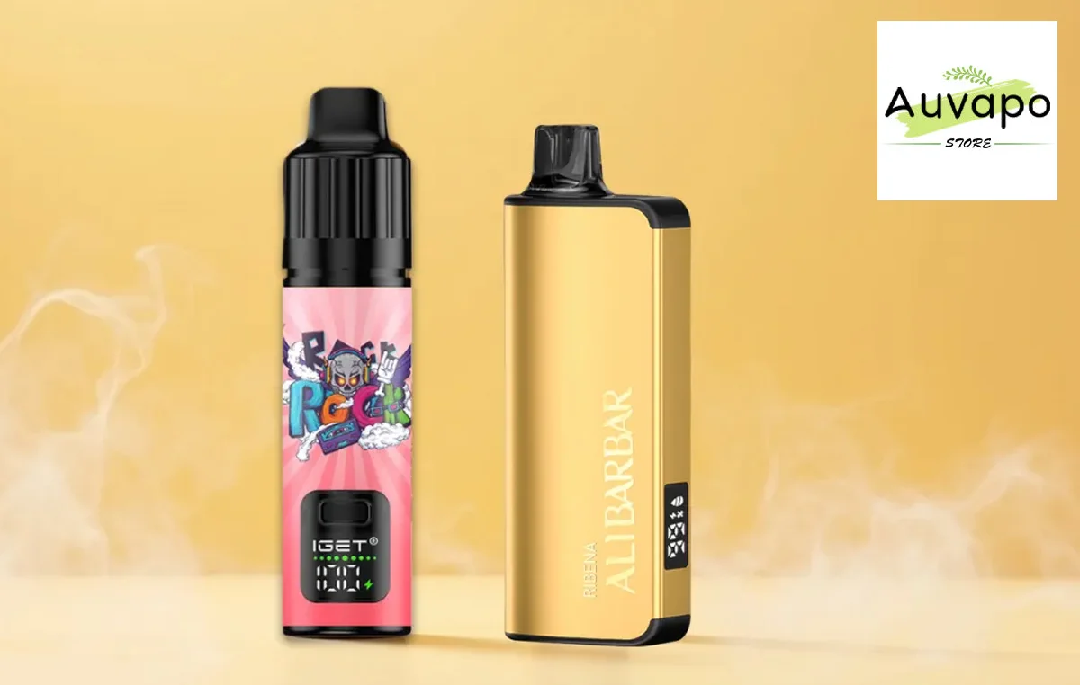 IGET Moon K5000 vs Alibarbar Ingot 9000 comparison, disposable vapes Australia, two different vape devices side by side - Alibarbar Ingot 9000 vs IGET Bar Plus: Which Vape Wins in 2026 ...