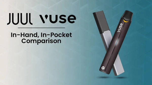 juul 2 vs vuse pro in hand in