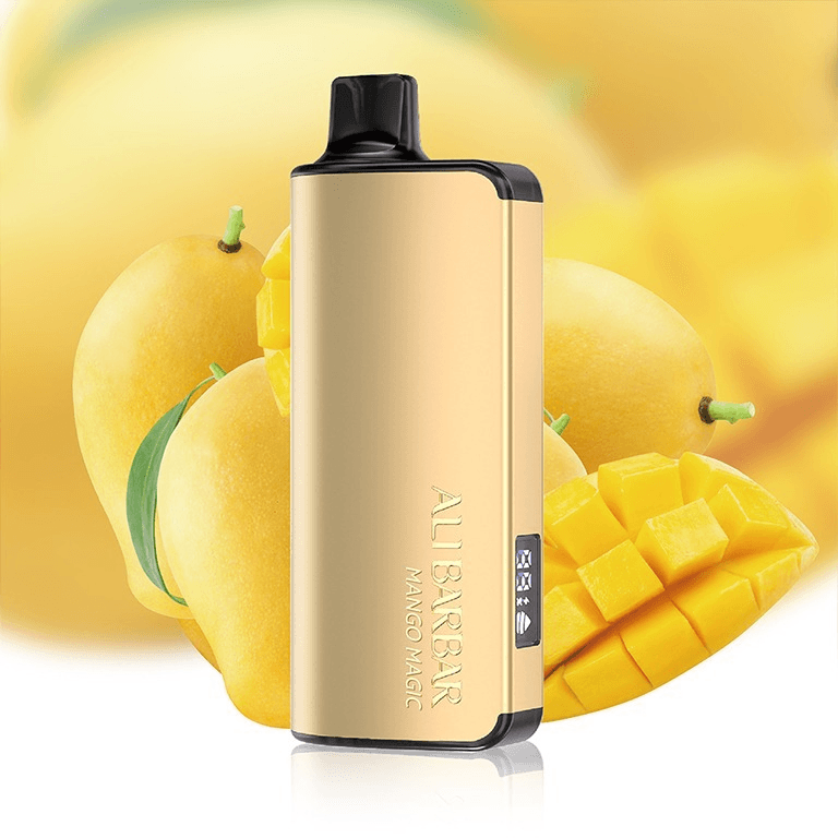 Mango Magic vape flavor, Alphonso mango vape, Alibarbar Ingot 9000 Mango Magic - ALIBARBAR INGOT Mango Magic - 9000 Puffs Vape