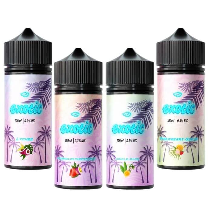 unique vape flavors Australia, exotic e-liquid market, diverse vape bottles display, vibrant vape culture - OneUp Vapor Exotic E-Liquids | Vaperanger Wholesale