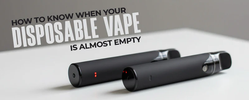 Dead non-rechargeable vape battery, empty vape device with liquid left, disposable vape hidden costs illustration - How to Know When Your Disposable Vape Is Almost Empty