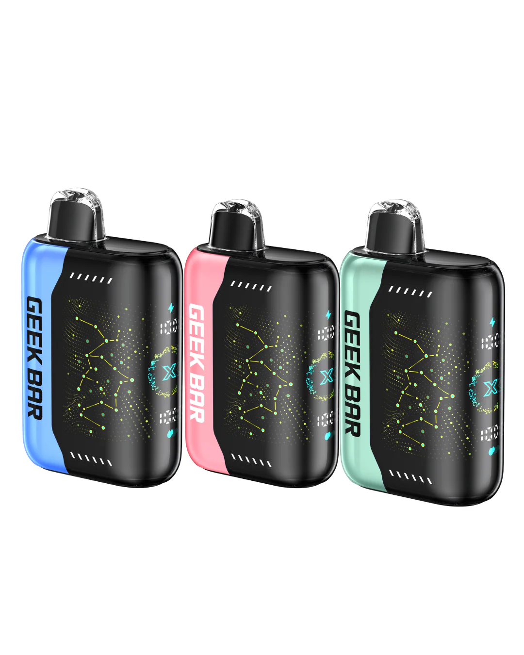 UMIN Geek Bar Pulse X 25000 3D curved screen vape, futuristic disposable vape dynamic display, Pulse X interactive screen - Geek Bar Pulse X vape disposable | 25k Puffs | 3D Curved LED ...
