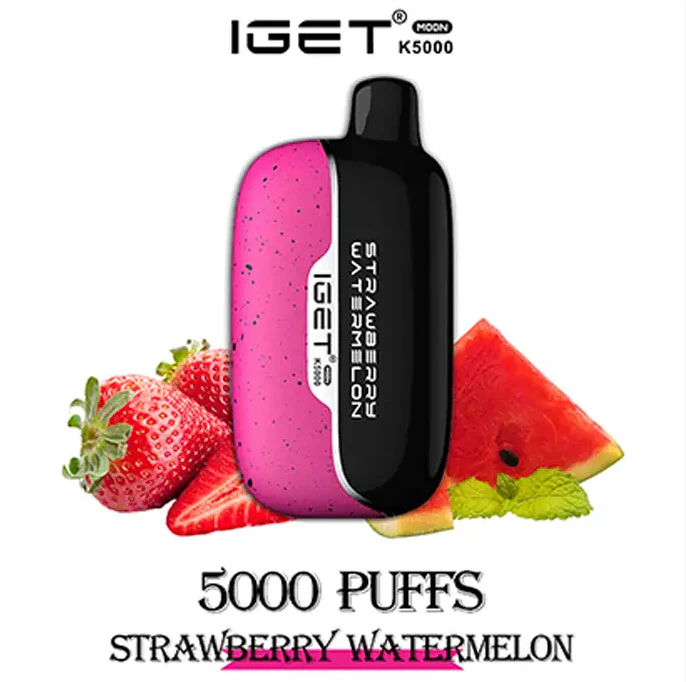 Iget Moon K5000 disposable vape, reliable classic e-cigarette, compact 5000 puff vape - IGET Moon 5000 Puffs Disposable – FIJI VAPOR