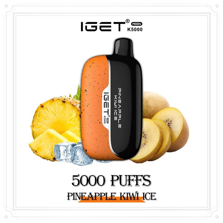 IGET Moon K5000 Passion Fruit Mango Smoothie vape, natural botanical disposable vape - IGET Moon 5000 Puffs Disposable – FIJI VAPOR