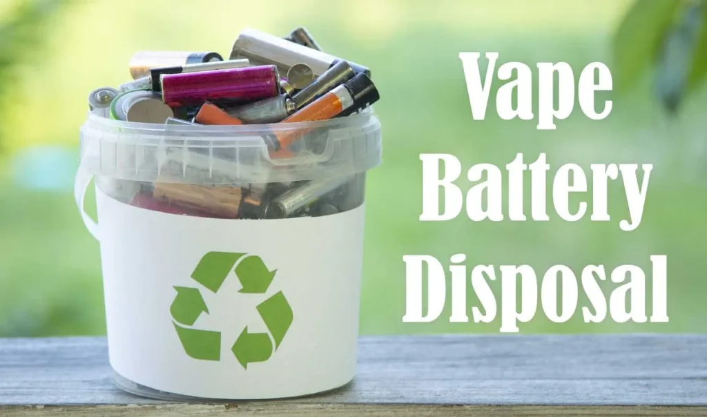 vape battery disposal