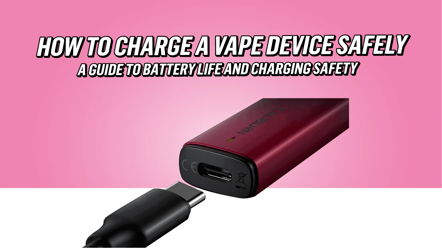 vape battery charging