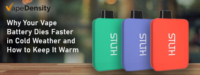 vape battery drain cold weather, lithium ion battery performance winter, cold vape device battery life - Why Your Vape Battery Dies in Cold Weather – Expert Guide