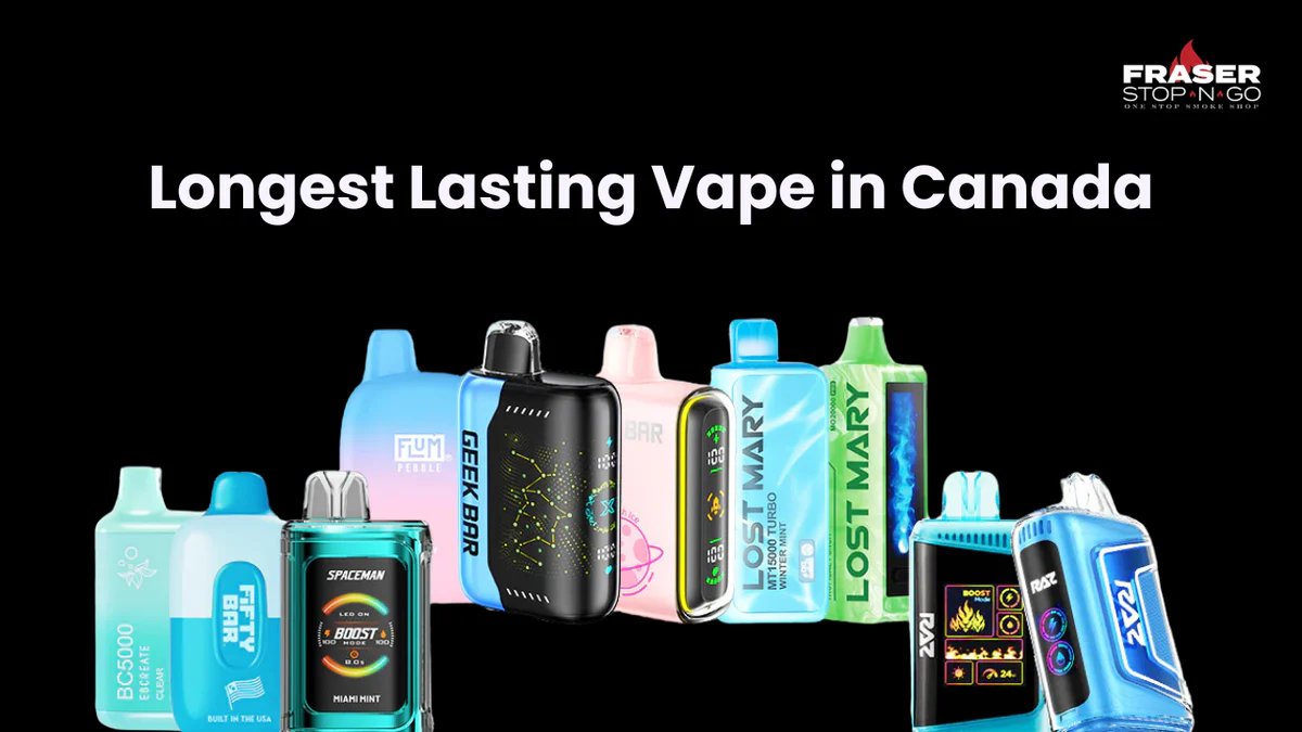 vape capacity vs experience balance, disposable vape puff count decision, longer lasting vape - Longest Lasting Disposable Vapes in Canada – FRASER STOP N GO