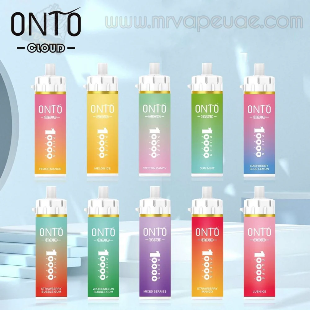UMIN 10000 disposable vape, high-density mesh coil vape, flavorful vape cloud - ONTO - CLOUD DISPOSABLE VAPE 10000 PUFFS – MrVape store