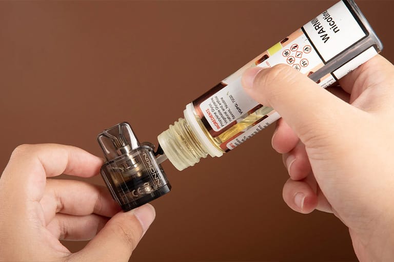 clean disposable vape step by