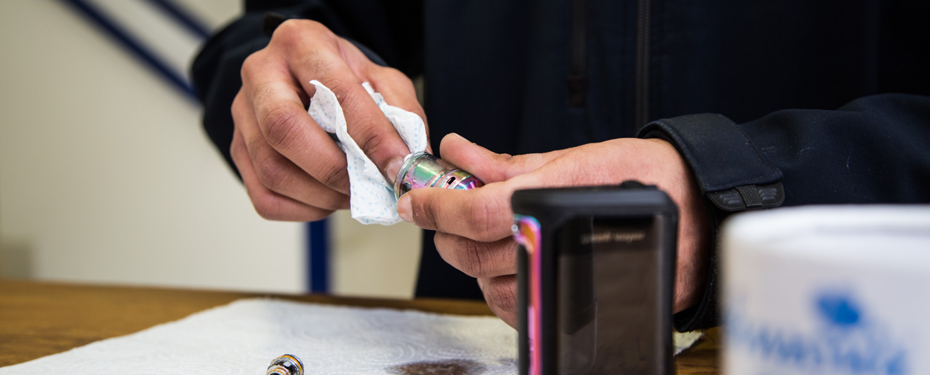 device cleaning and maintenanc