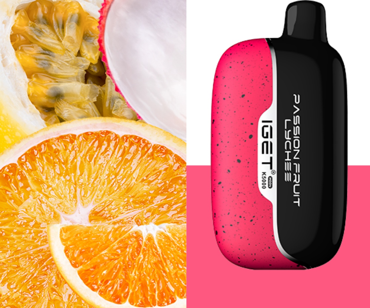 Iget Moon K5000 Puffs disposable vape, ergonomic cobble shaped vape, Iget Moon vape design icon - Iget Moon K Series Disposable Vape | Ergonomic Cobble Design ...