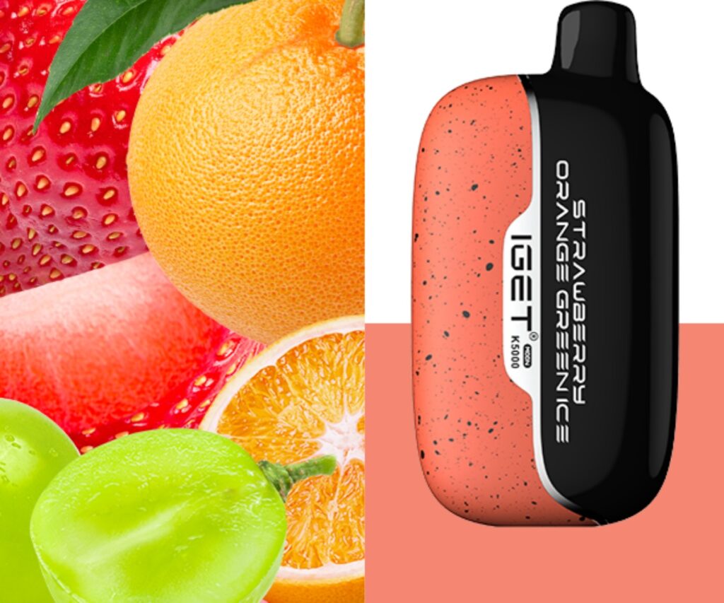 Strawberry Orange Green Ice